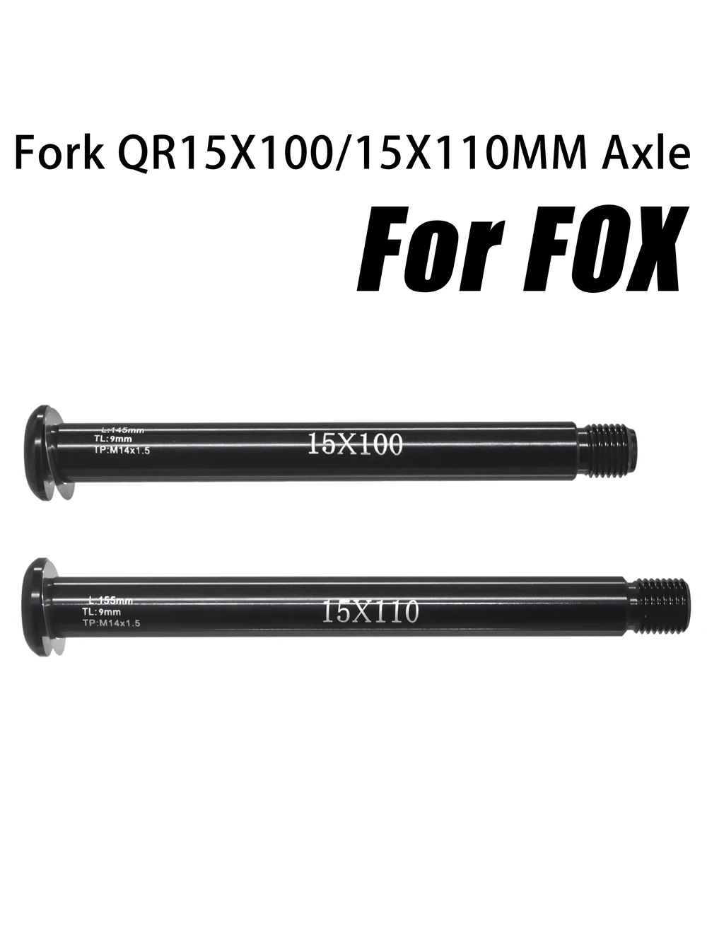 Front Fork THRU AXLE 15x100mm Mountain Bike Spare Part For Fox SC32 34 36 Racing