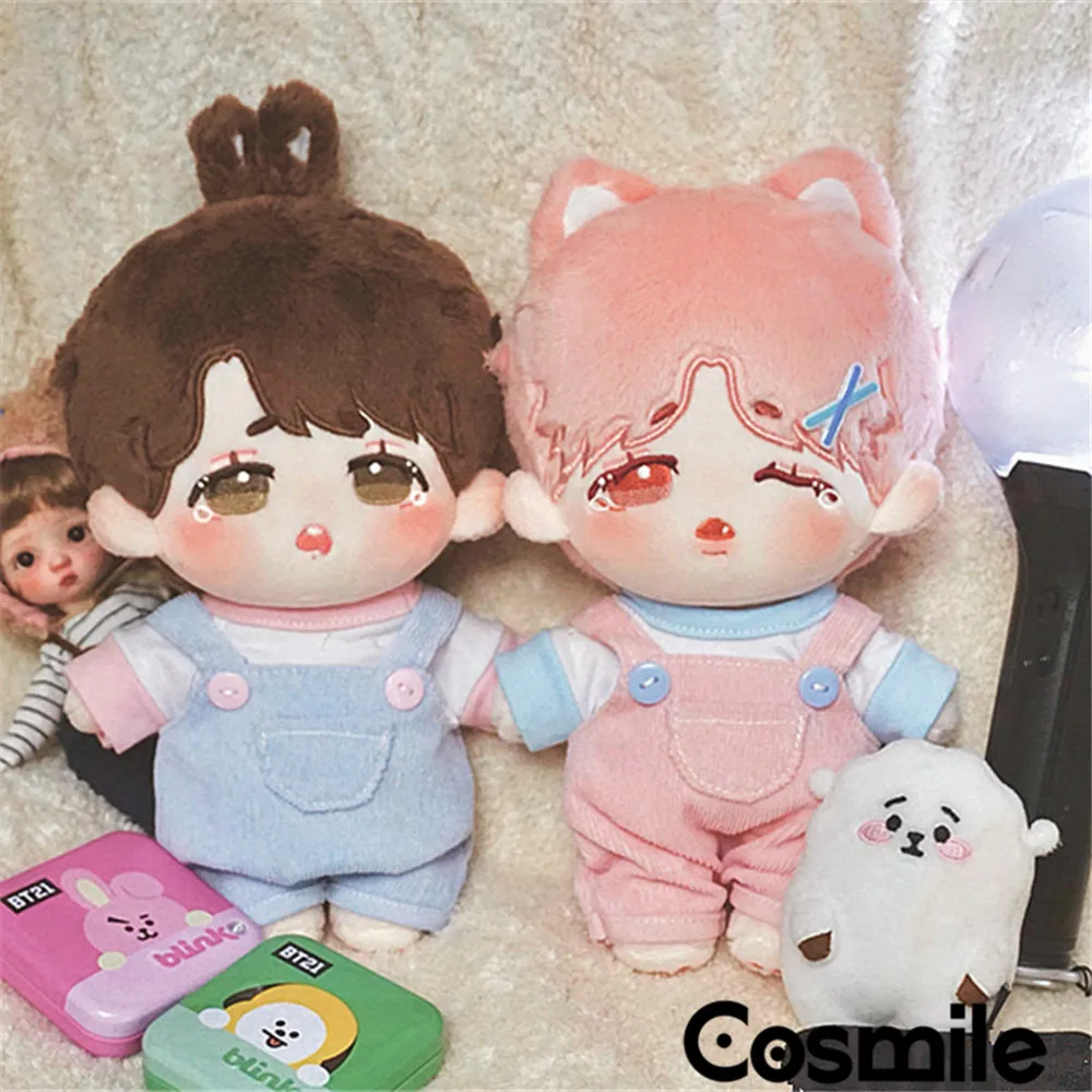 Cosmile Новинка Jinmin JK Jungkook Kpop звезда 20 см плюшевая кукла мягкое тело розовые