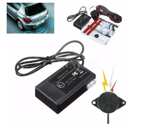 

100Pcs/Lot Hot Car Electromagnetic Parking Sensor No Holes Easy install Parking Radar Bumper Guard Backup Reversing System