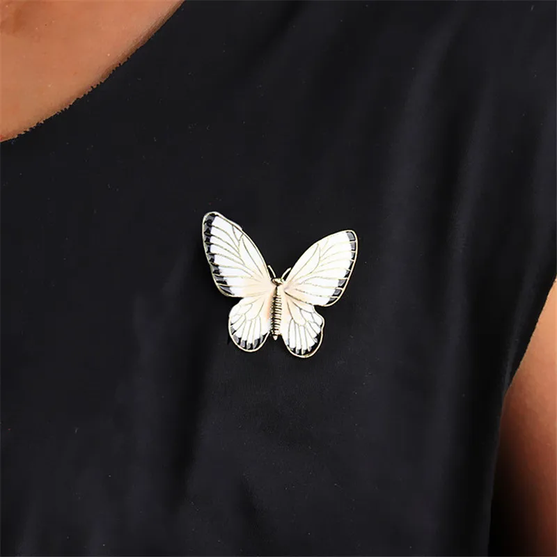 Ювелирные изделия в виде насекомых эмалированная заколка Милая брошь форме