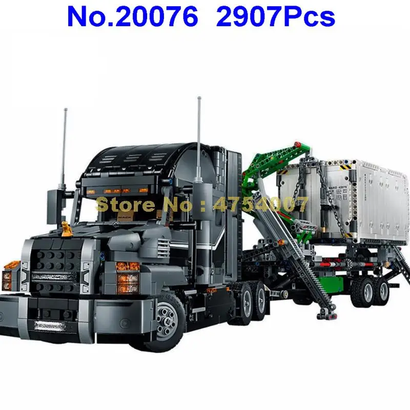 2907 шт technic большой грузовик строительный блок 42078 игрушка