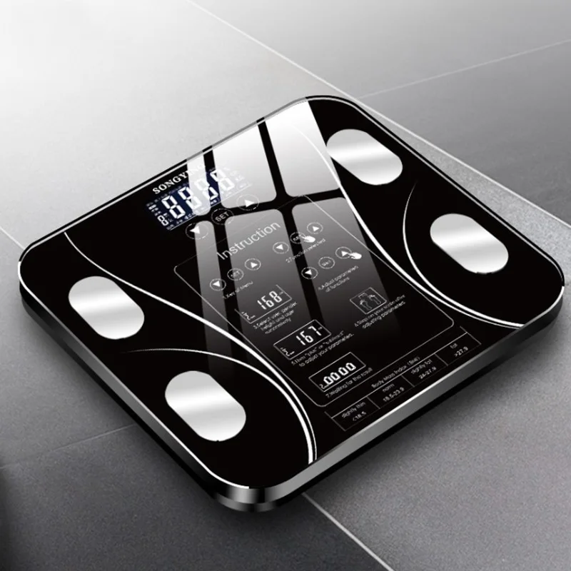 

ЖК-дисплей для измерения жира тела весы для измерения веса бытовые электронные весы для измерения жира точные весы для тела