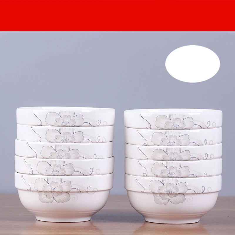5 шт. набор чаш домашняя керамическая чаша для ужина миска супа труба костяной