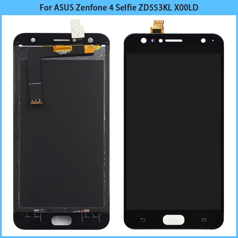 

Новый оригинальный ЖК-дисплей 5,5 дюйма для ASUS Zenfone 4 Selfie ZD553KL X00LD, ЖК-дисплей, сенсорный экран, дигитайзер в сборе, замена