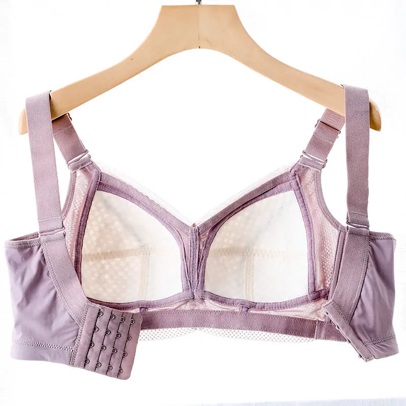underwear women New large size super thin cup bra Comfortable breathable CDE Cup Large Bra Big cup fat MM 200 kg big size bra
