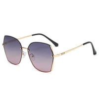 new fashion sunglasses for female polarized tide sunglasses metal frame joker personality anchor street shooting trend 2021