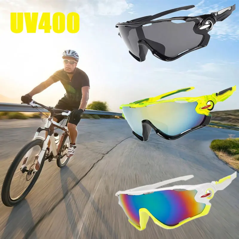 

Sports Men Women Sunglasses Road Bicycle Glasses Mountain Cycling Riding Protection Goggles Eyewear Mtb Bike Sun Glasses UV400