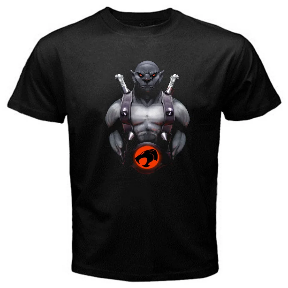 Классическая футболка с героями мультфильма Panthro Thundercats и для тренажерного зала