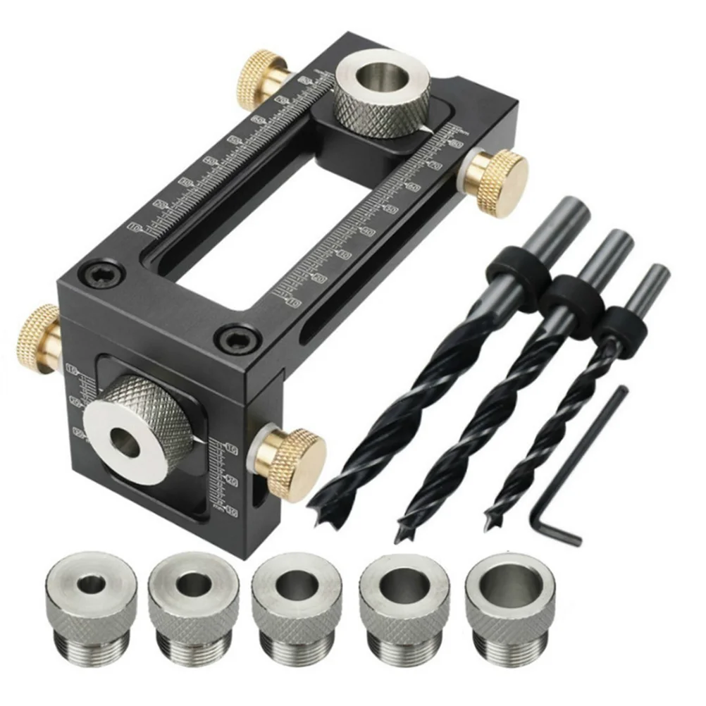 

1 Set of 13 Pcs Baby's Crib Hole Puncher Locator Practical Drilling Tools