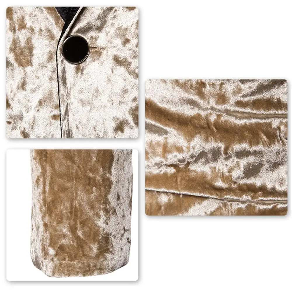 Модные бархатные мужские блейзеры бургундские черные золотистые свадебные