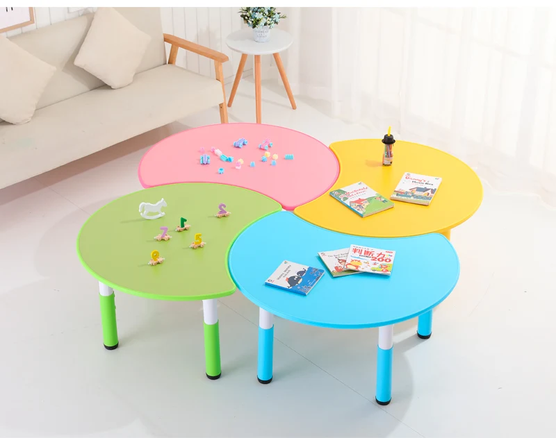 Детский стол регулируемый подъемный ученический Новый полумесяц детский сад