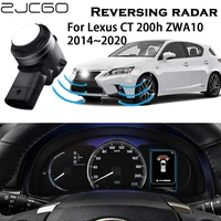 zjcgo original sensors car parking sensor assistance backup radar buzzer system for lexus ct 200h zwa10 20142020