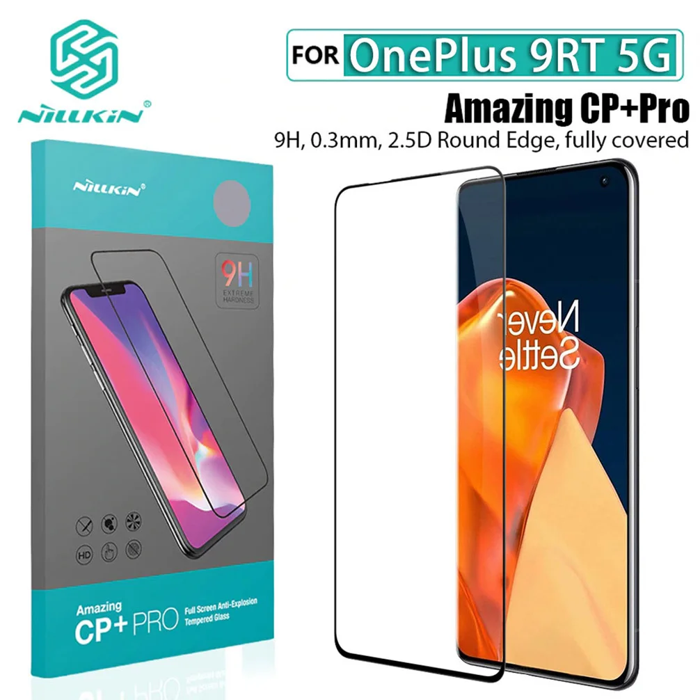 

For OnePlus 9RT Glass Film NILLKIN Amazing CP+Pro H+Pro 2.5D Screen Protector For One Plus 9RT 5G Tempered Glass
