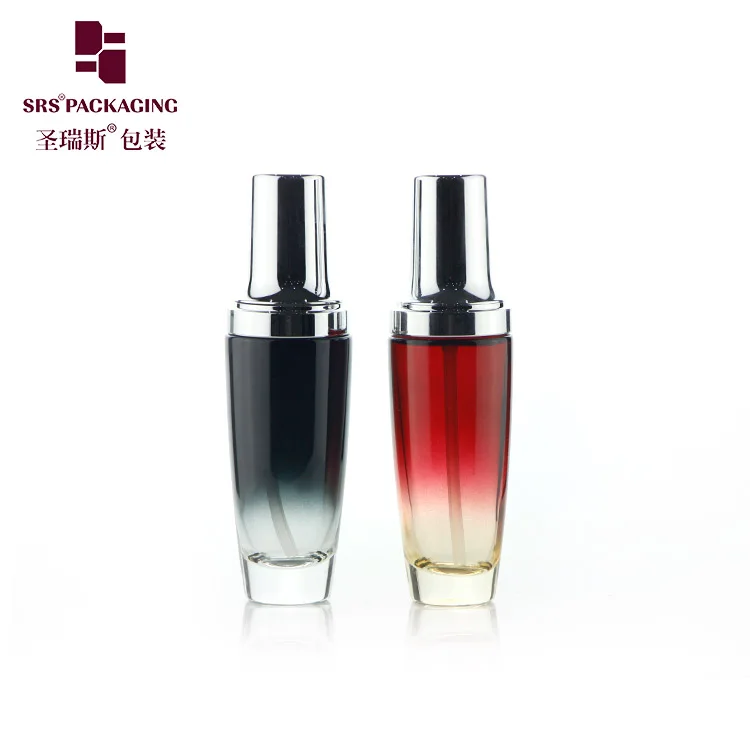 50pcs/lot Skin Care moisturizing 100ml cosmetic glass lotion serum lotion  pump bottle
