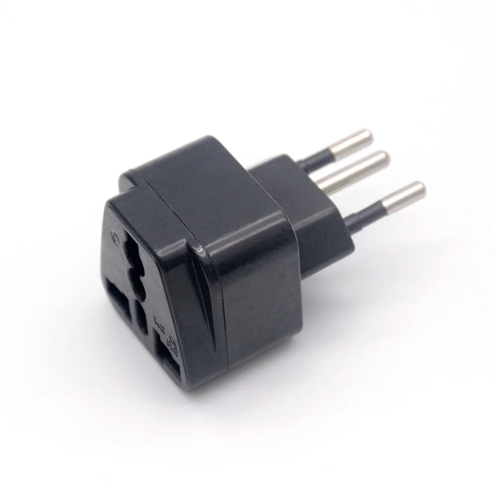 Переходник с вилки для Великобритании США ЕС Австралии в Бразилию дорожный