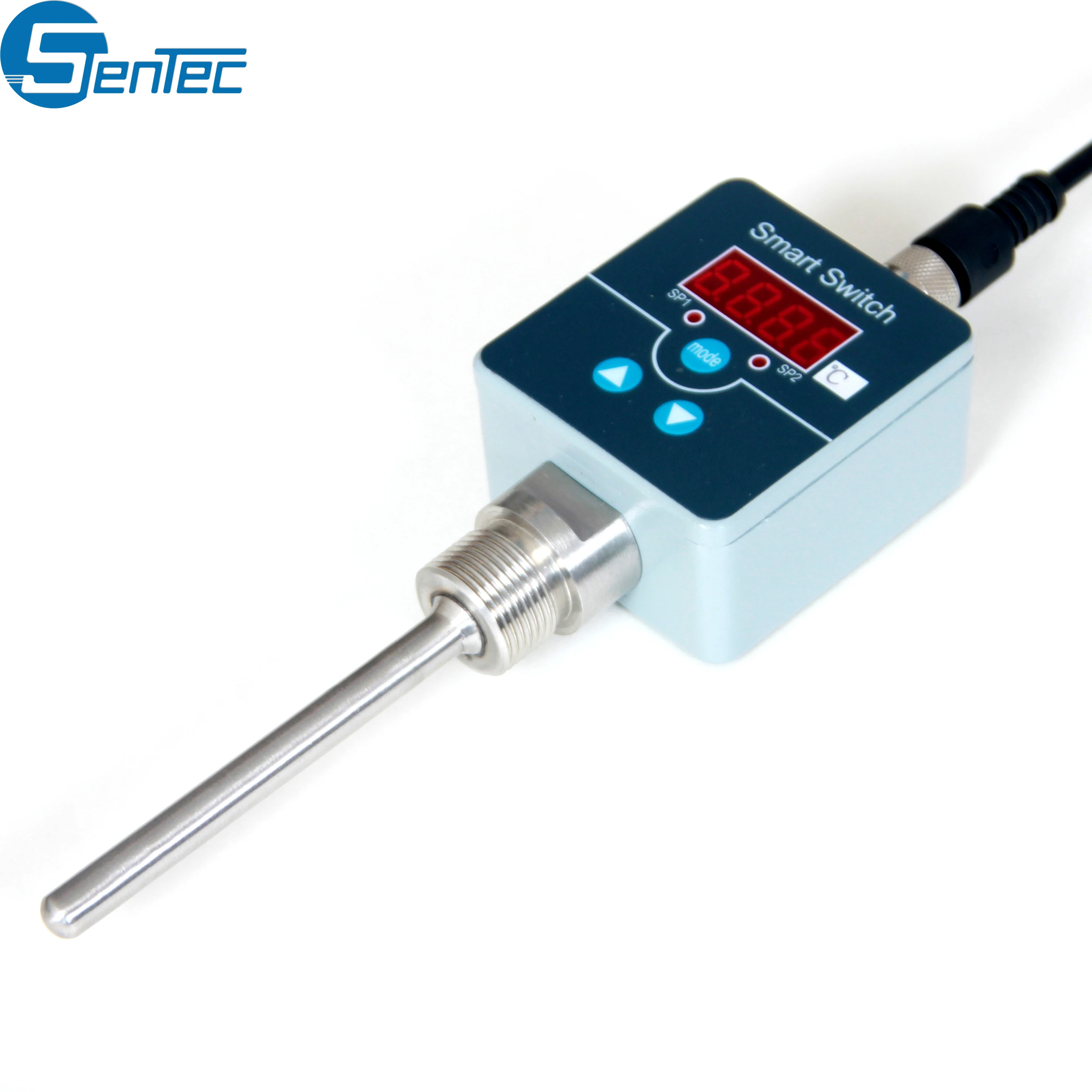 Interruptor Digital inteligente de l&iacute;mite de temperatura, alarma alta y baja-5