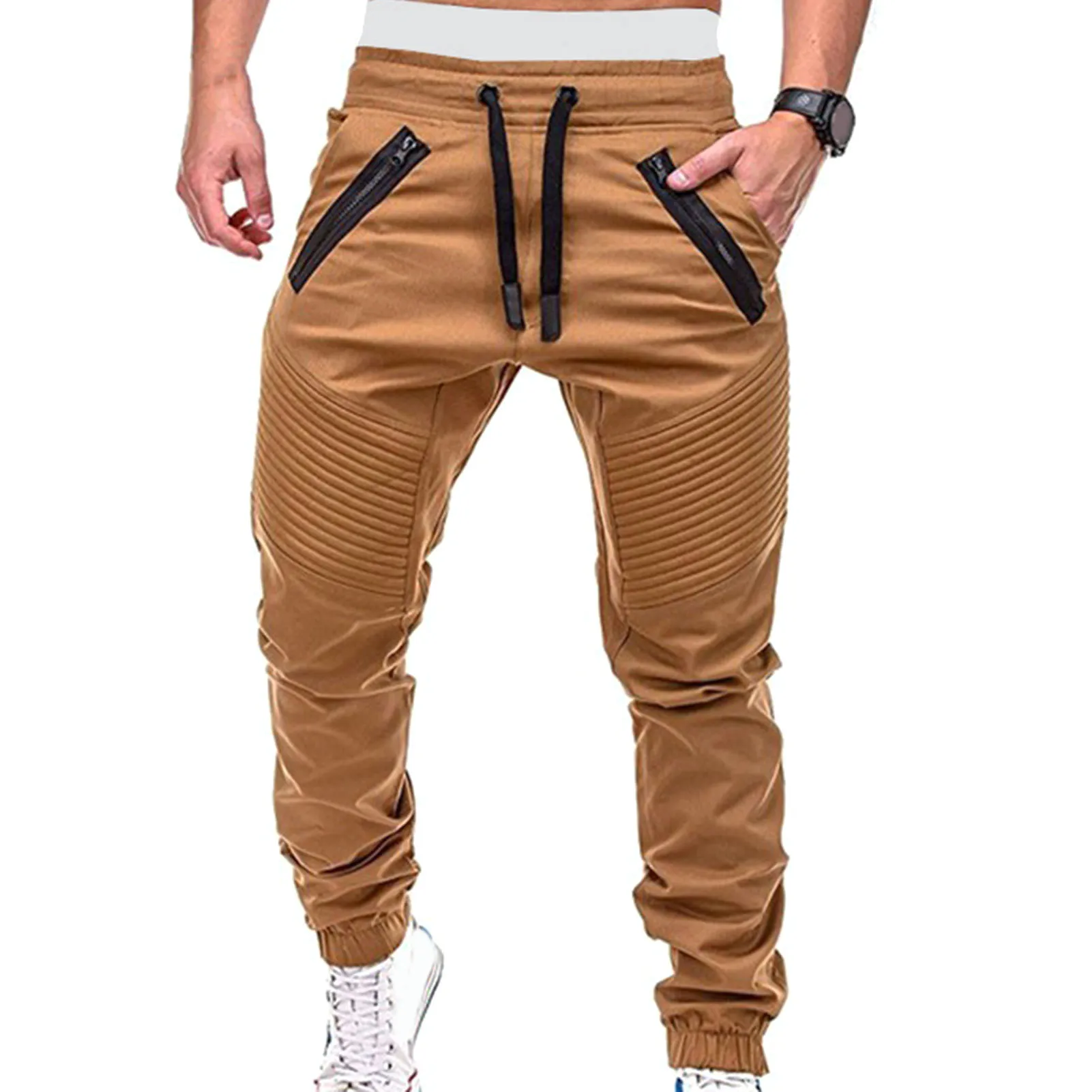 

Loose Cotton Linen Pant Women Soft Harem Pants Breathable Slim Ankle Length Pants Korean Leisure Hallen Pants Black