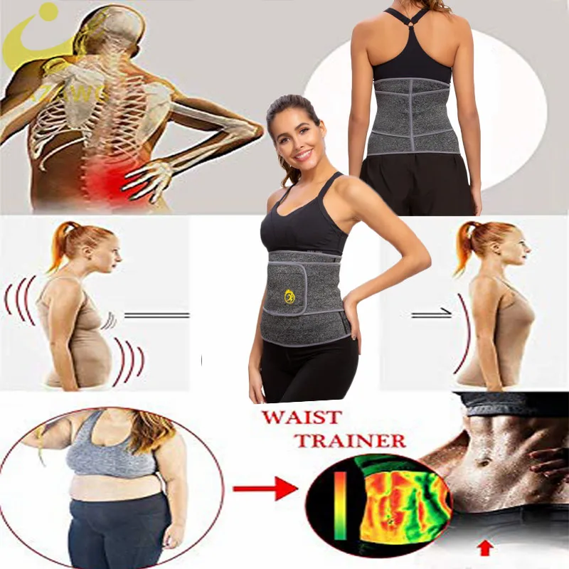 Корсет женский бесшовный из неопрена с двойной застежкой и молнией | Женская