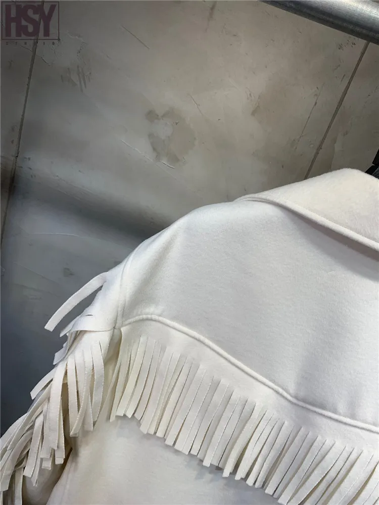 【HSY】2019 осенне-зимние новые женские дизайнерские Пионерские модные лацкан