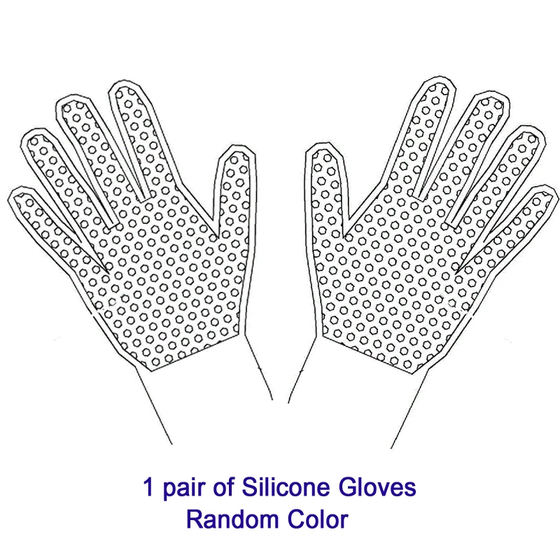 Random Color 1 pair Пищевые силиконовые многоцелевые перчатки для мытья посуды для ленивых, толстые, прочные, удобные, скрабы, чистящие инструменты для дома - Цвет: Random Color 1 pair