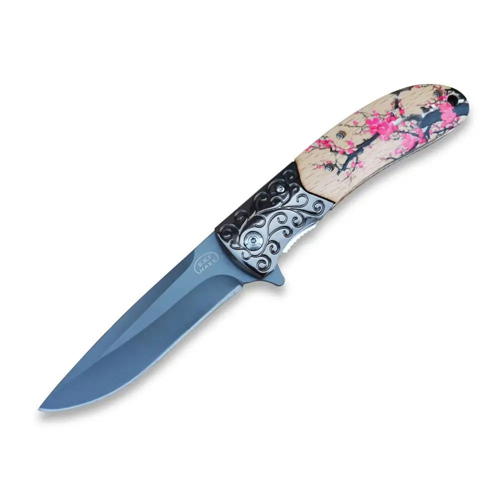 Складной нож охотничий карманный для выживания тактический 7CR13Mov стальная