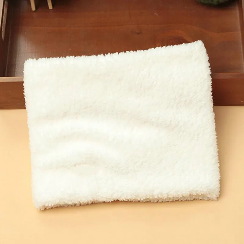 New pure children's scarves boys plush thick collar baby collar scarf