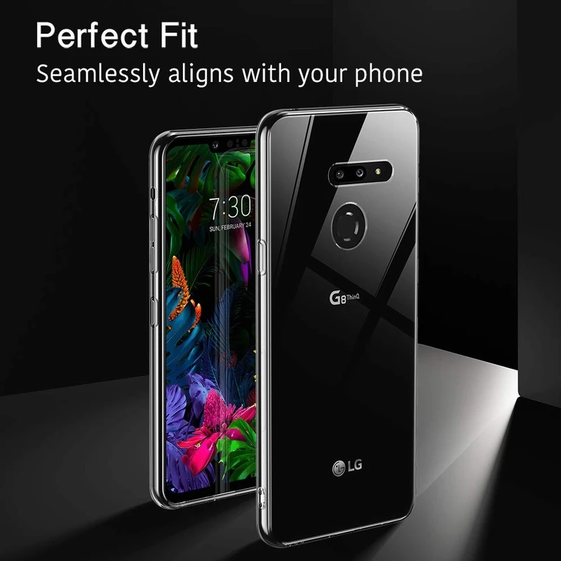 Прозрачный ТПУ гель-мягкий силиконовый чехол для LG K40S K30 K20 2019 V50 V40 V30 G7 G8 ThinQ G6