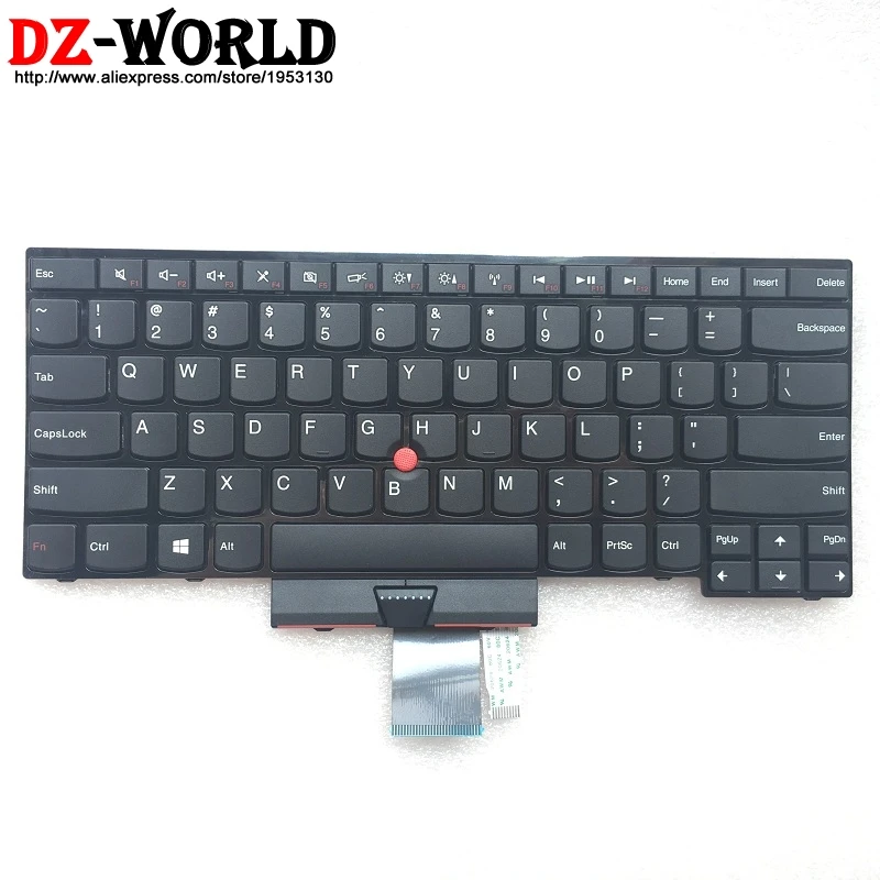 

US English New Keyboard for Lenovo Thinkpad S430 E330 E335 E430 E430C E435 E445 Laptop 04W2557