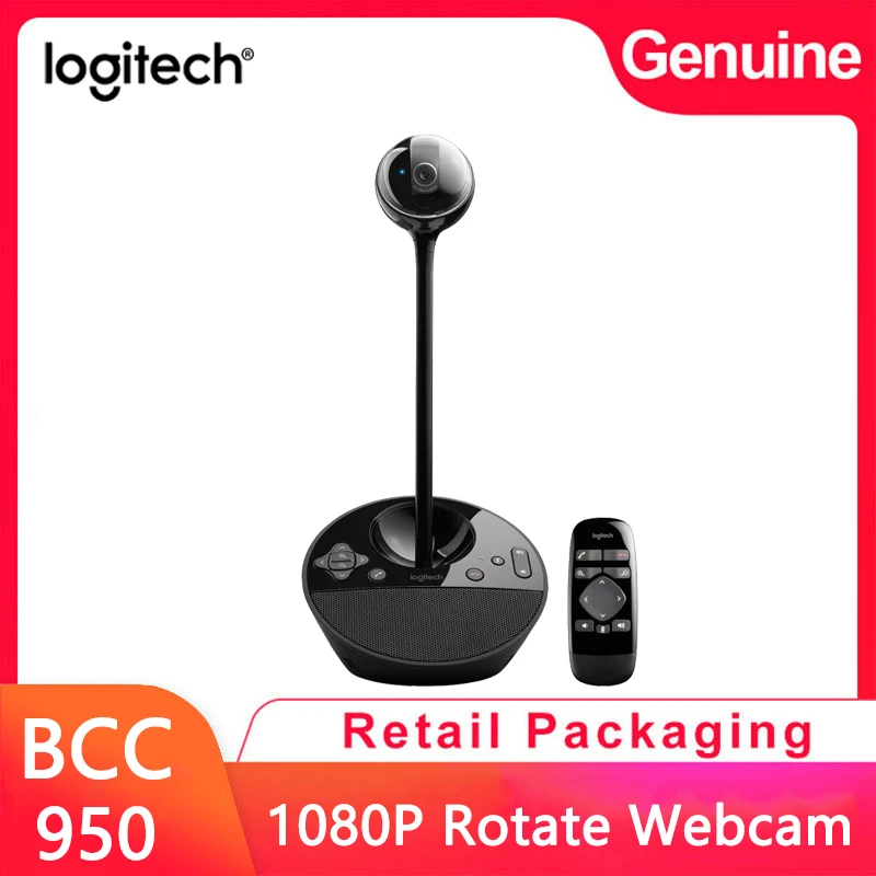 

Камера Logitech C950 для конференц-связи BCC950 компьютерная live HD beauty для похудения C930e обновленный пульт дистанционного управления