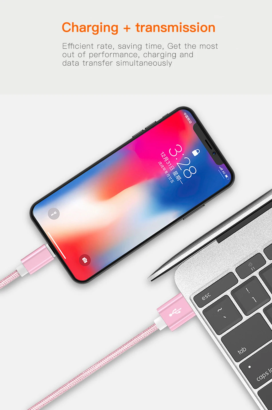 Для Apple usb кабель для зарядки и передачи данных iPhone X 7 6 8 6S 5S Plus XS MAX XR iPad Mini IOS 12 Pin