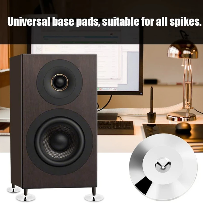 8 шт. 25x4 мм Универсальные медные акустические шипы ударный динамик базовая