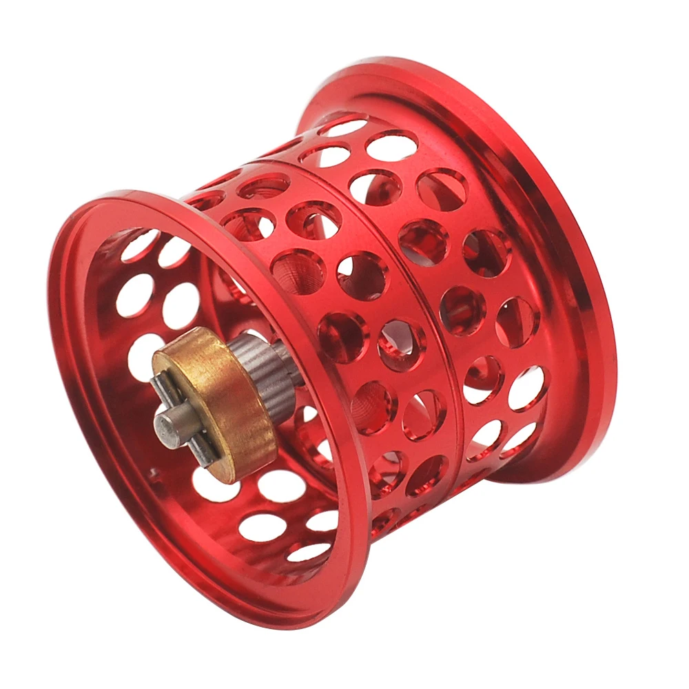 Катушка из алюминиевого сплава простой портативный Практичный и прочный заброс