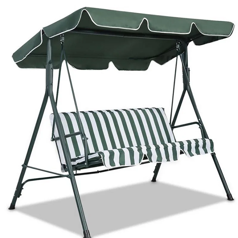 Canopy Swings Top Rain Cover Garden Courtyard Outdoor Swing Seat Hammock Waterproof Roof Canopy Replacement Swing Chair Awning