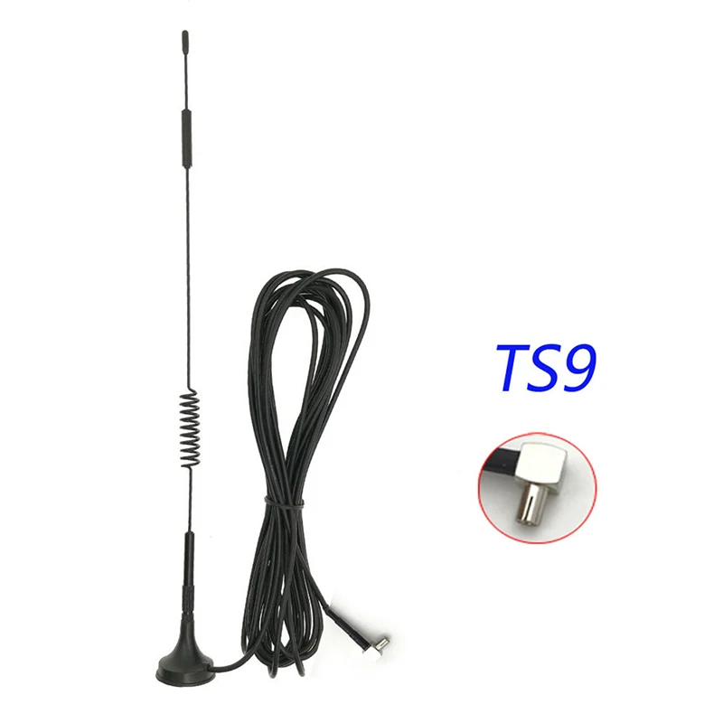 Магнитная антенна 12 дБи 700-2700 МГц 2G 3G LTE TS9 SMA GSM внешняя маршрутизатора 3 м 1 шт. -