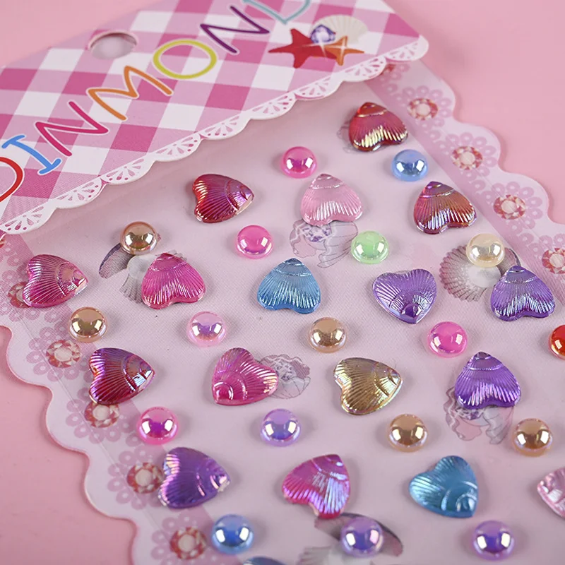 

Shiny Star Crystal Diamond Sticker Children's Show Makeup Stickers DIY Mobile Phone Decor Acrylic Resin Diamond Nail Stickers