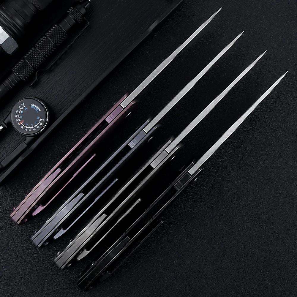 Высококачественный нож в виде медведя складной летающей акулы лезвие S35VN