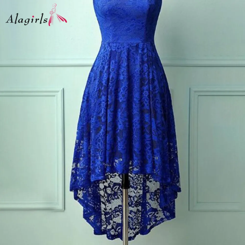 Короткое платье для выпускного 2020 недорогое фиолетовое с круглым вырезом