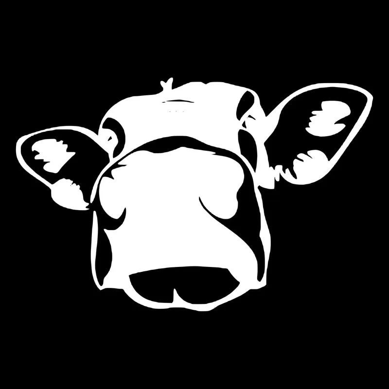

15cmx10cm Cute bull head Car-Sticker Automobiles Motorcycles Window Bumper Laptop Vinyl Decal PVC Decorative Goods