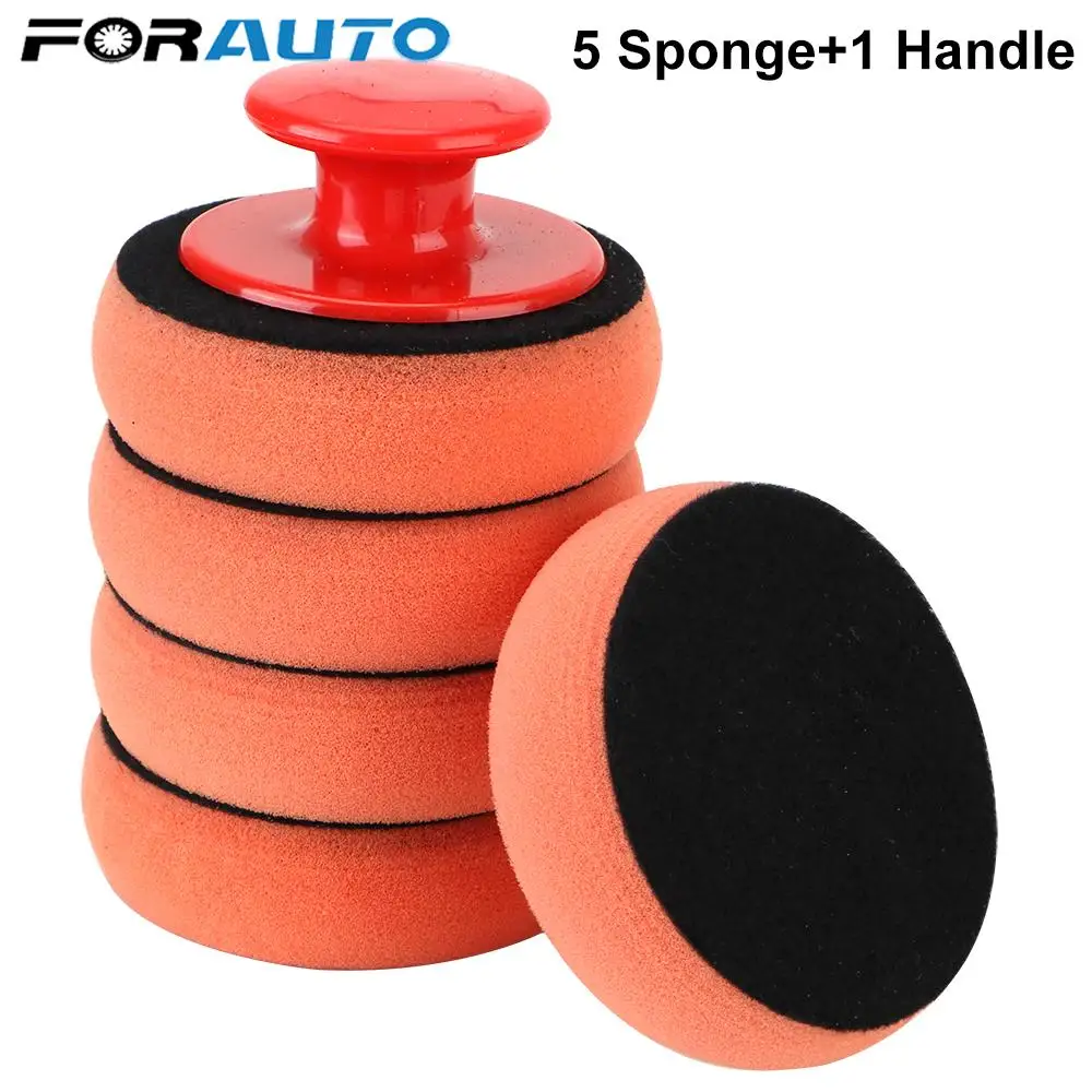 

Flat Sponge Buffing Polishing Pad Car Accessories Car-Styling Buffing Polisher Kit for Car Glass Polishing