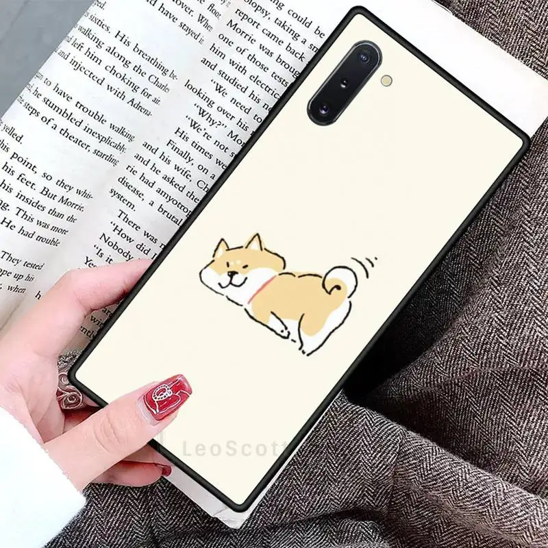 

Dog Shiba Inu color Phone Case For Samsung Galaxy S8 S9 S10 Plus S10E Note 3 4 5 6 7 8 9 10 Pro Lite cover
