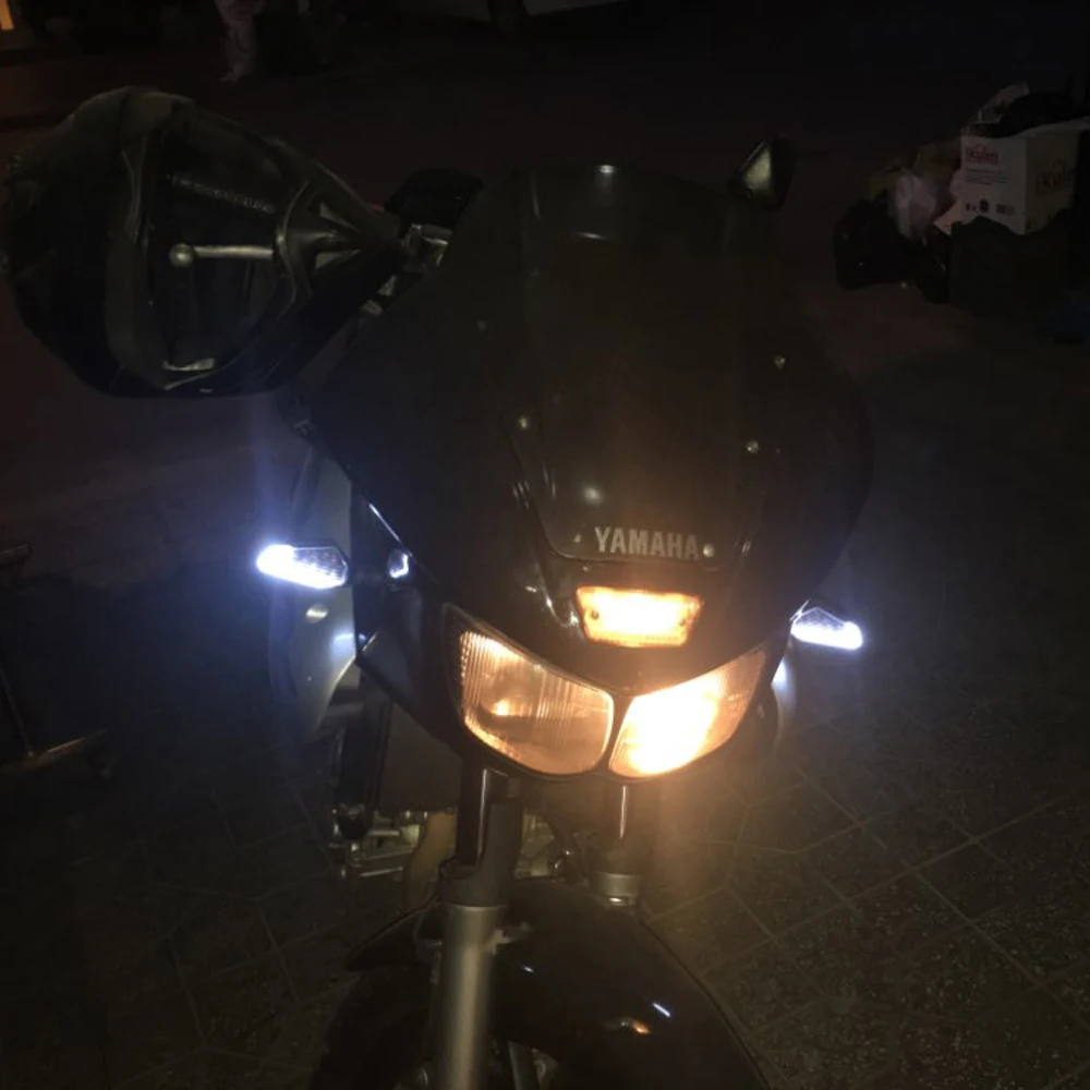 Поворотники Spirit Beast для мотоцикла Светодиодные индикаторы Hayabusa DL650 MSX 125 R15 KAWASAKI ZZR