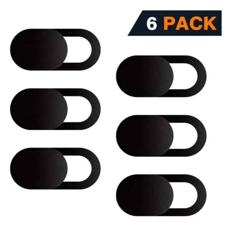 

6 PCS Ultra Thin Privacy Protection WebCam Cover Lenses for Phone Laptops Macbook IPad Shutter Slider Mobile Lens Sticker