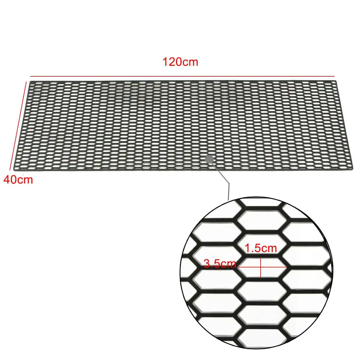 Универсальный автомобильный воздухозаборник 120 см решетка для гонок решетчатая