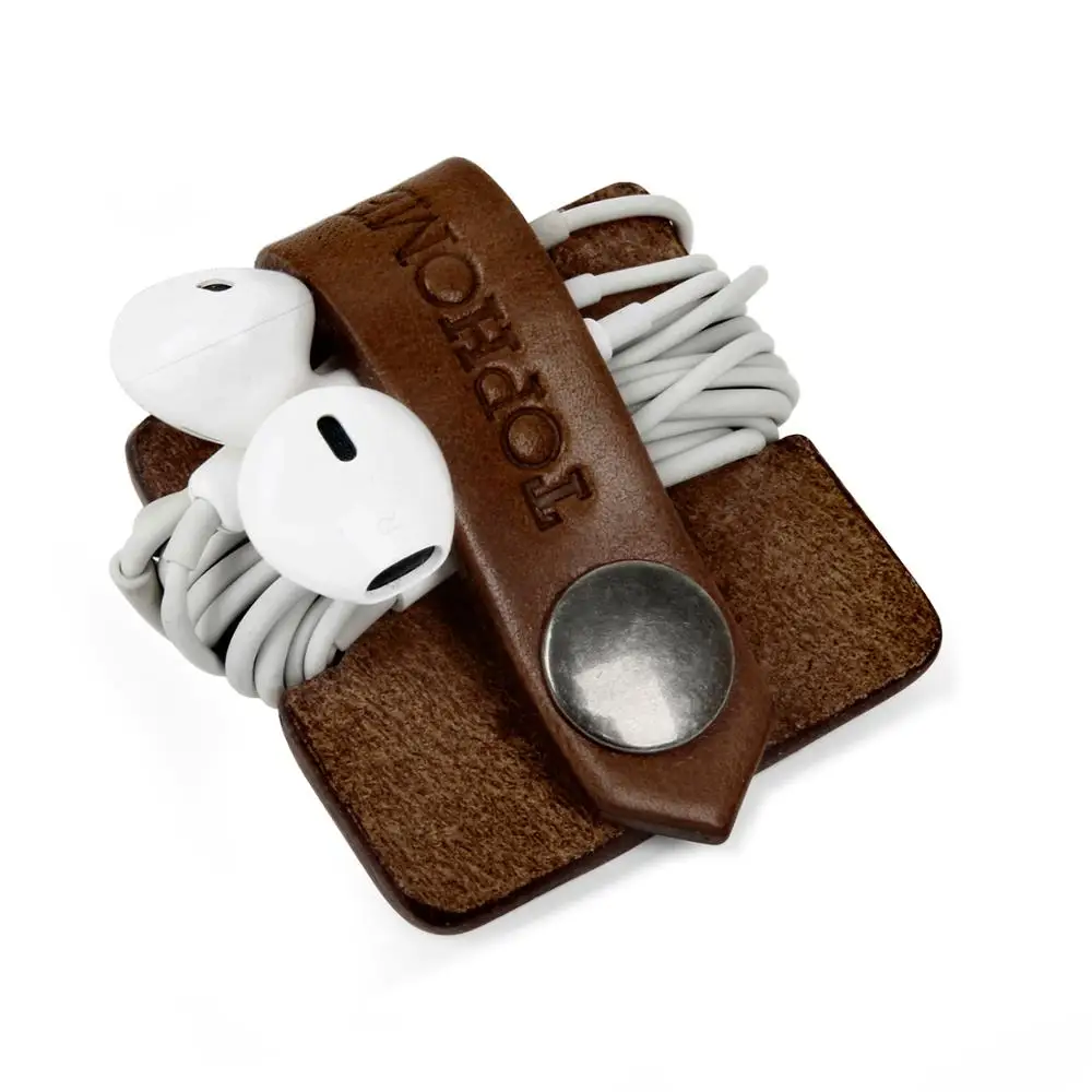 

Сматыватель для наушников, устройство для хранения данных, сматыватель для кабеля, кожаная Складная отделка, многоцветный, белый, черный, ко...