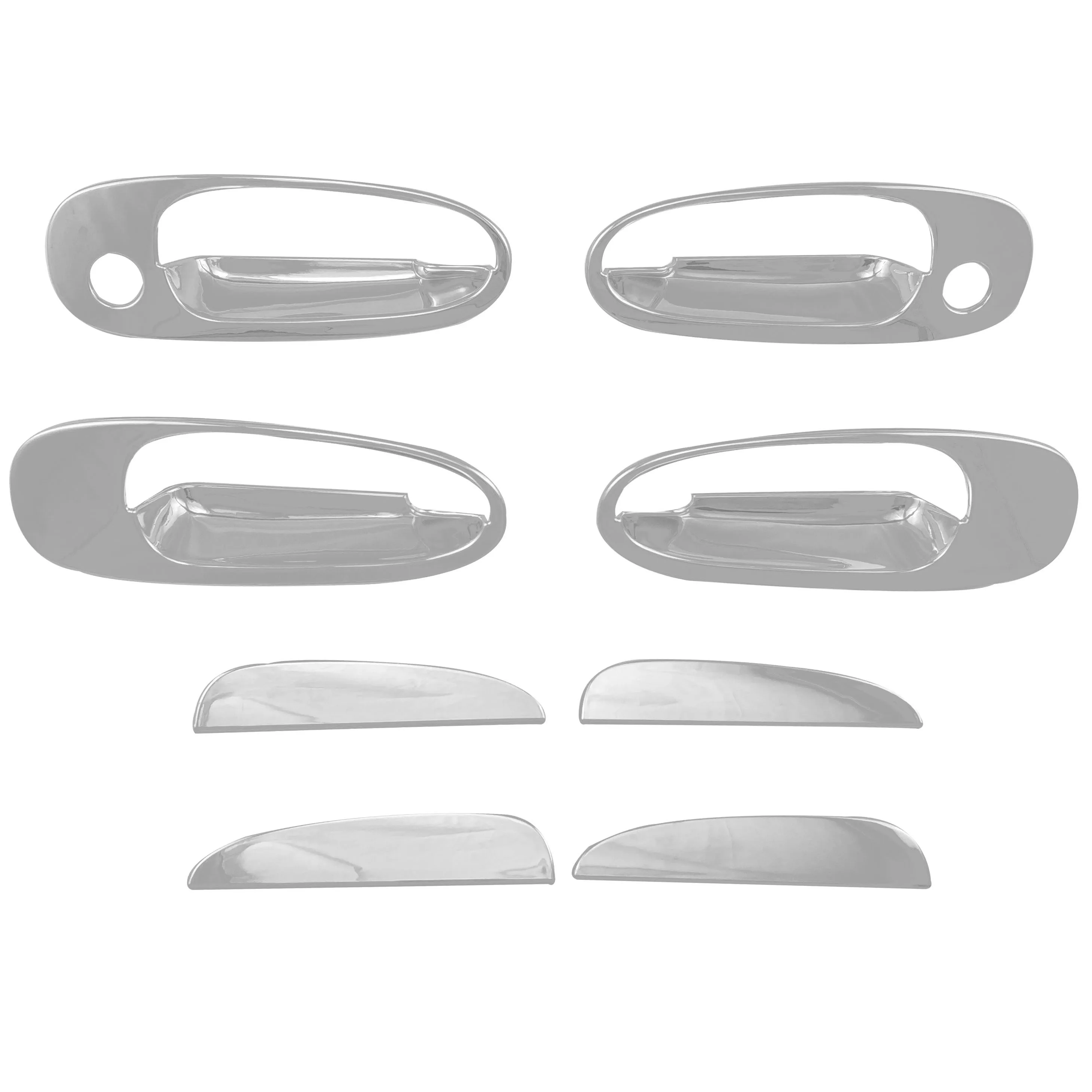 Хромированная крышка дверной ручки для Toyota Corolla 1996-2000 ae110 ae111 ae112 ABS аксессуары