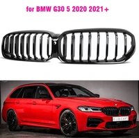 gloss black front bumper kidney grill grilles for bmw g30 2020 2021 530i 540i 530d xdrive m power 525i 520d sport styling