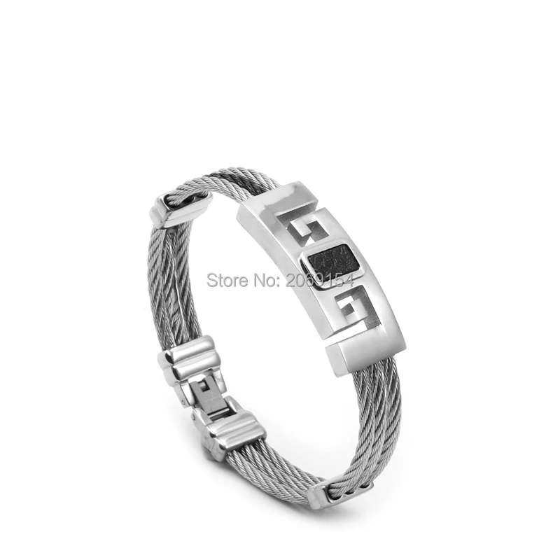 Браслет модные ювелирные изделия для мужчин браслет из нержавеющей стали