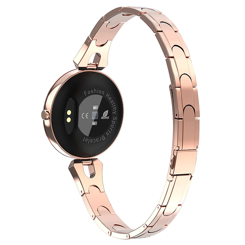 Модные часы Smart Watch Для женщин Водонепроницаемый Мониторинг частоты сердечных сокращений Bluetooth шагомер для IOS и Android Фитнес браслет «Умные» часы
