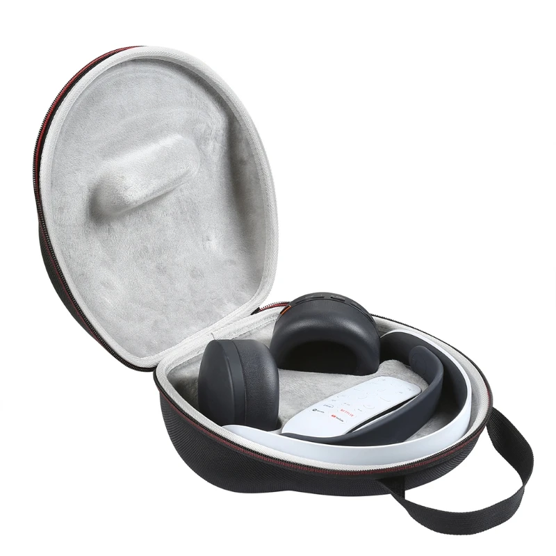 

H054 Travel Carry Storage EVA Case Hand Bag Protect for PS5 Pulse 3D Wireless Headset with Hand Strap