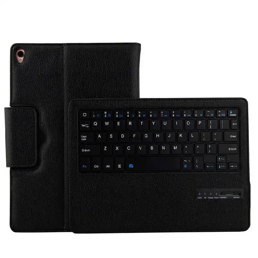 Black Магнитная Съемная Bluetooth клавиатура чехол для iPad Pro 11 Чехол кожаный Стенд Folio подставка для iPad Pro 11 чехол - Цвет: Black